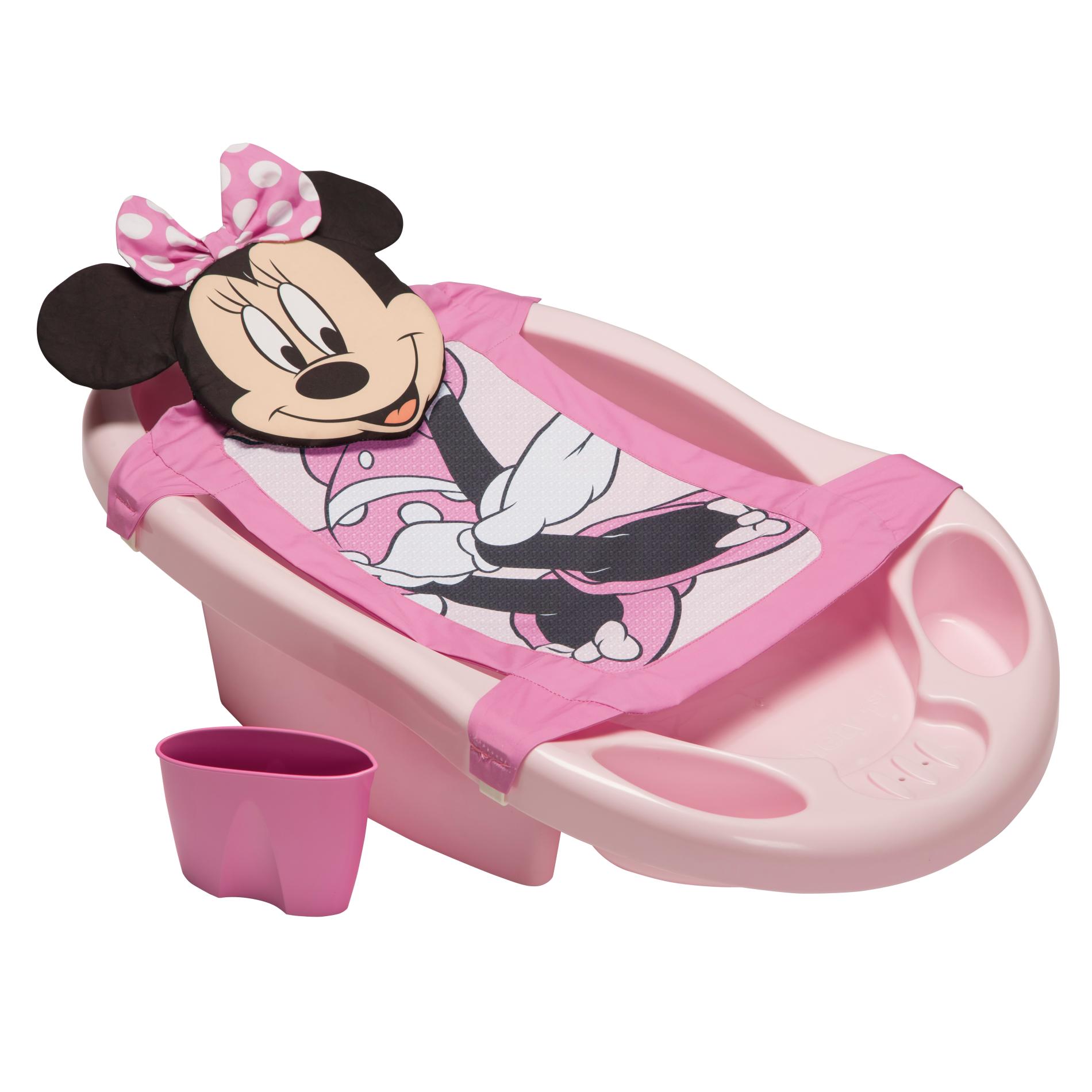 Disney Minnie Mouse Bathtub, Sling & Rinsing Cup