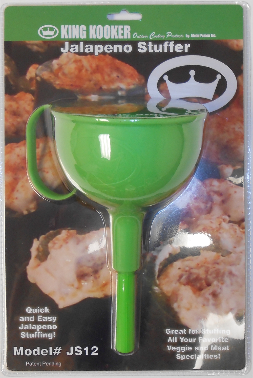 King Kooker&reg; Jalapeno Stuffer - Multi Purpose Food Stuffer