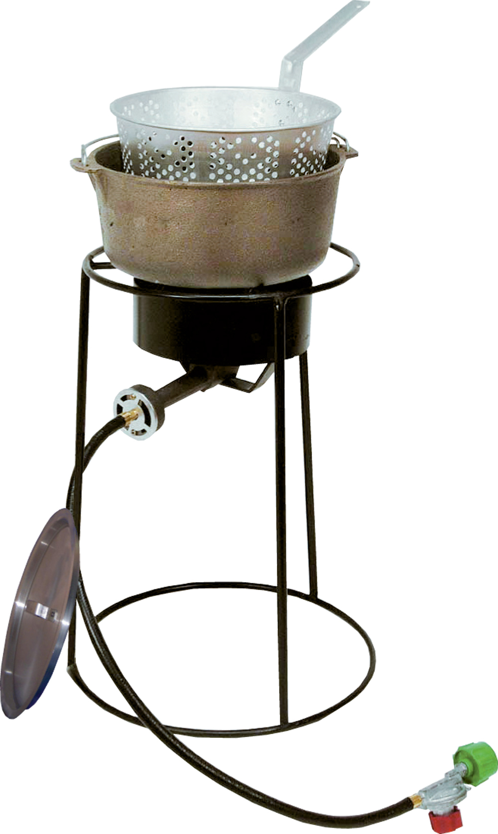 King Kooker&reg; 20" Portable Outdoor Cooker with 6 qt. Cast Iron Pot