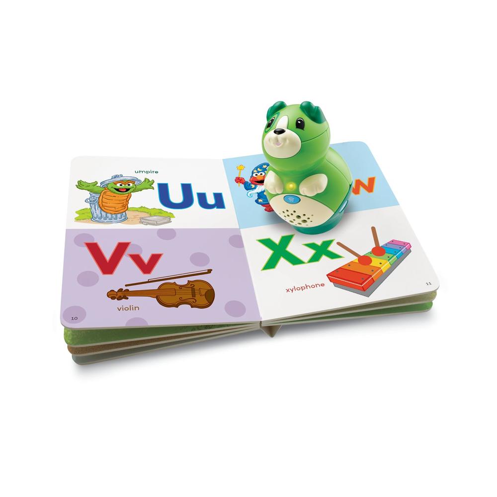 LeapFrog LeapReader Junior Book: Sesame Street Big Bird's First Book of Letters (works with Tag Junior)