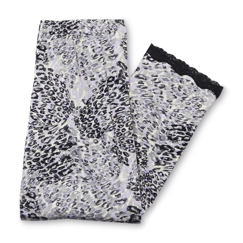 Covington Women's Pajama Shirt & Pants - Animal Print