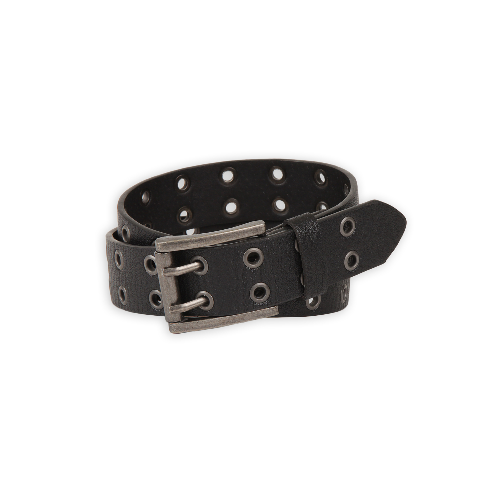 Basic Editions Boy's Leather Belt - Double Grommet