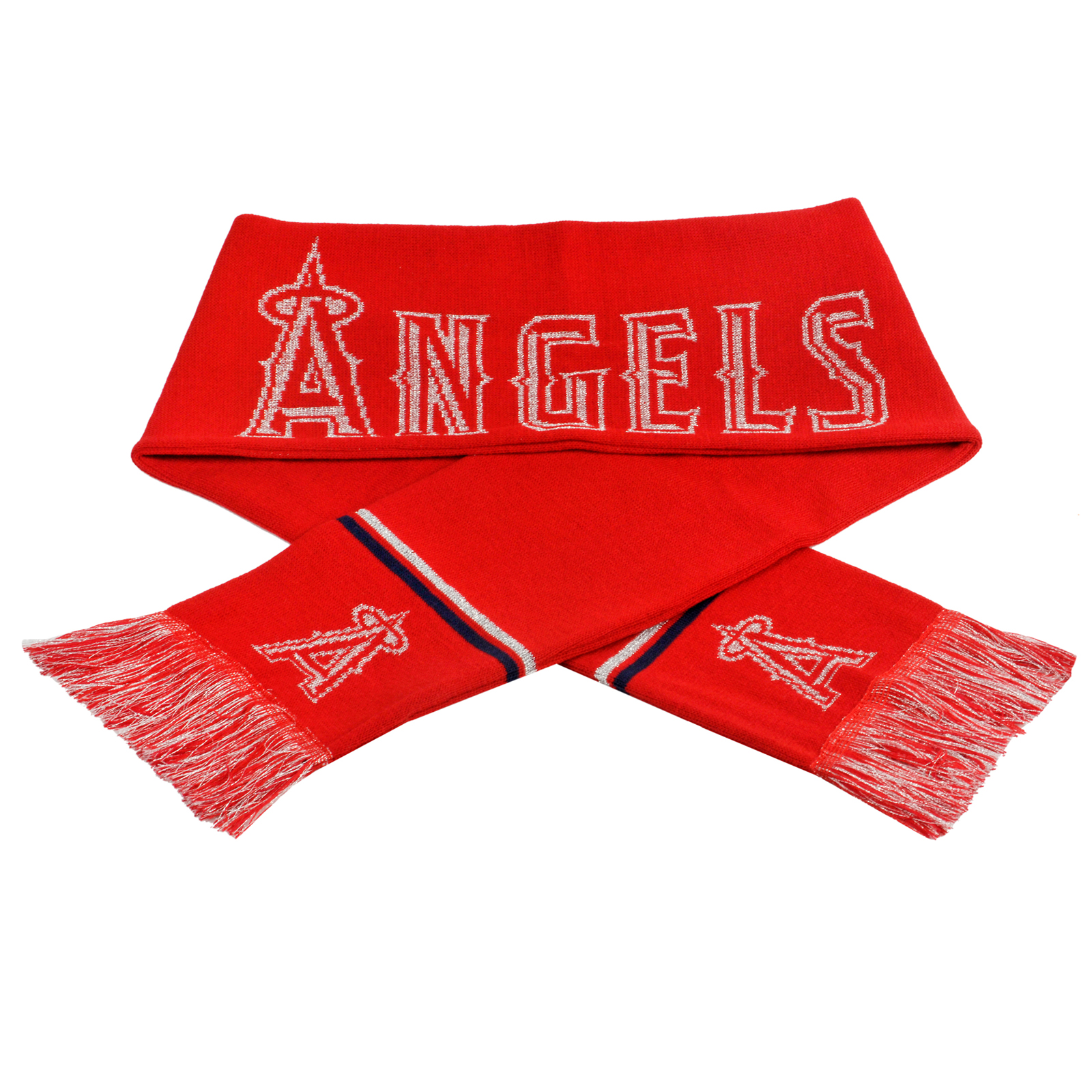 Forever Collectibles LA Anaheim Angels MLB Metallic Scarf