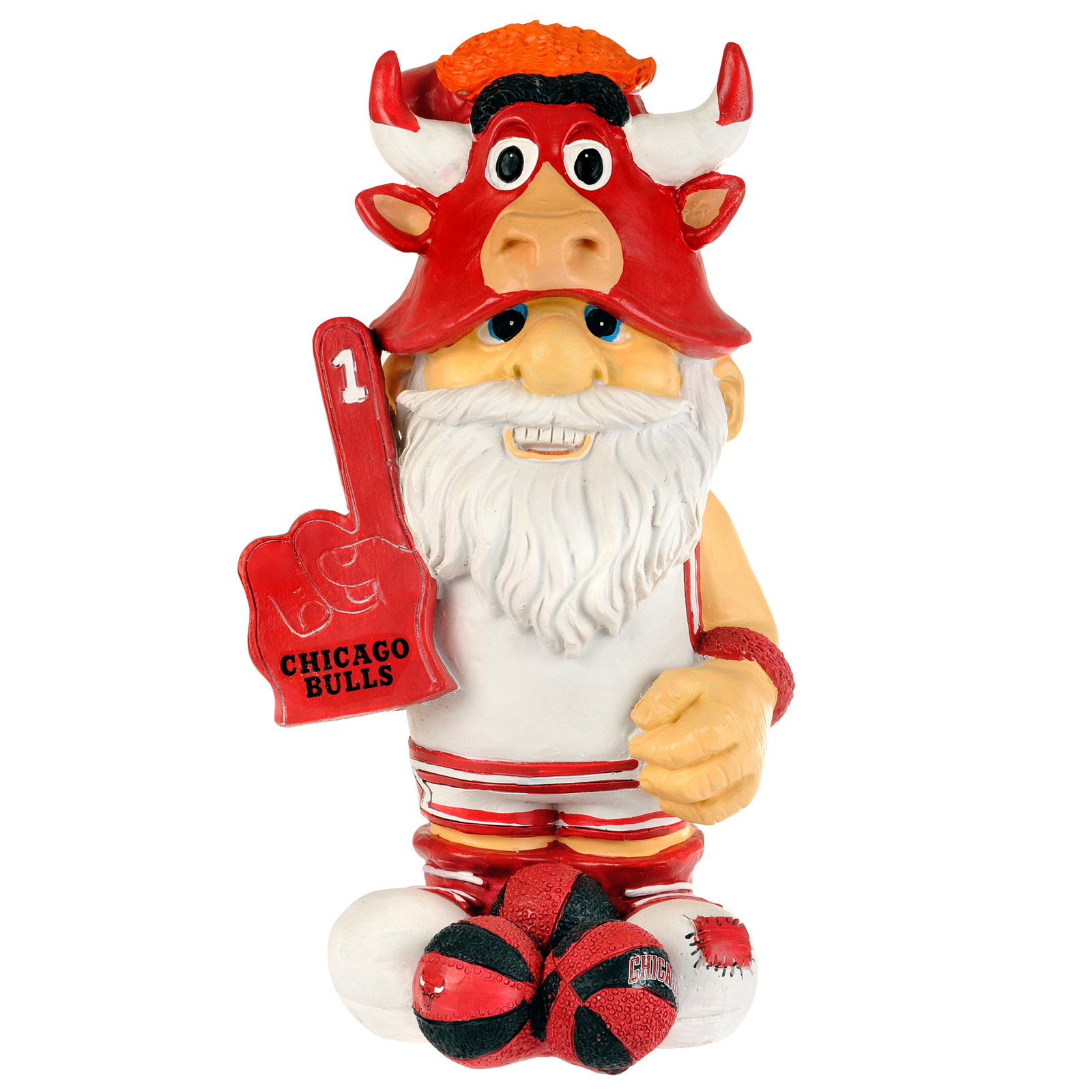 Forever Collectibles Chicago Bulls NBA 2nd String Thematic 11-inch Gnome