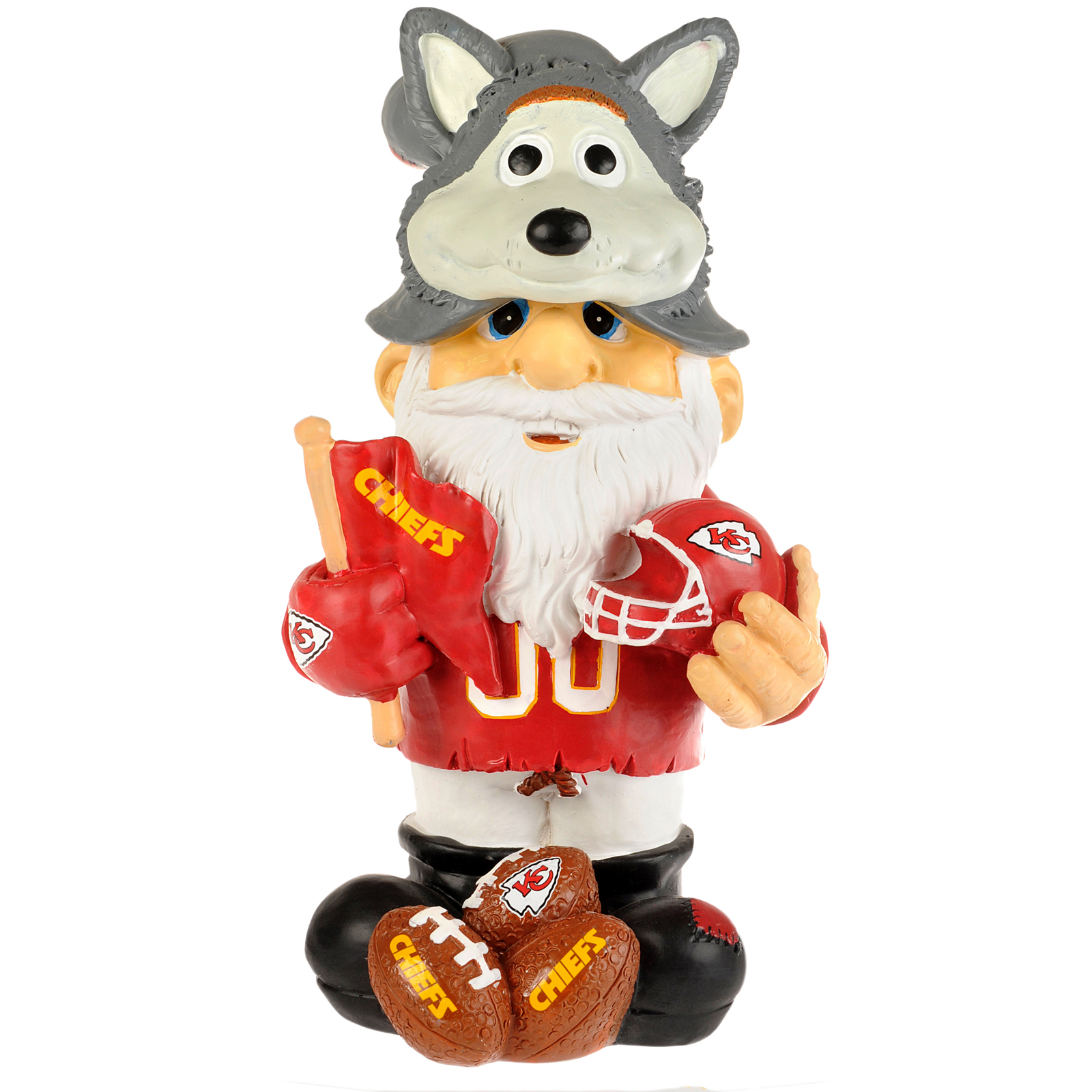 Kansas City Chiefs NFL Forever Collectibles 2nd String Thematic 11-inch Gnome