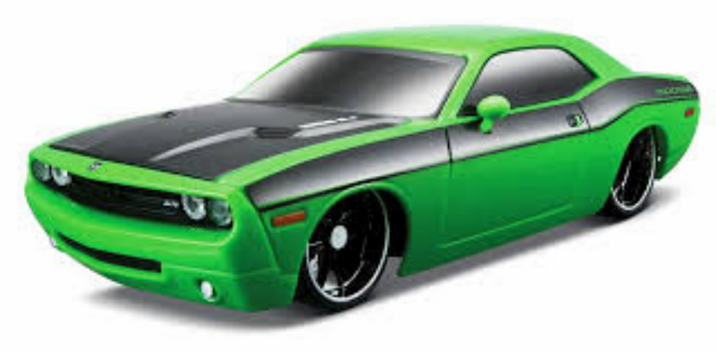 Maisto Tech Dodge Challenger 2006 Concept   Green   Toys & Games