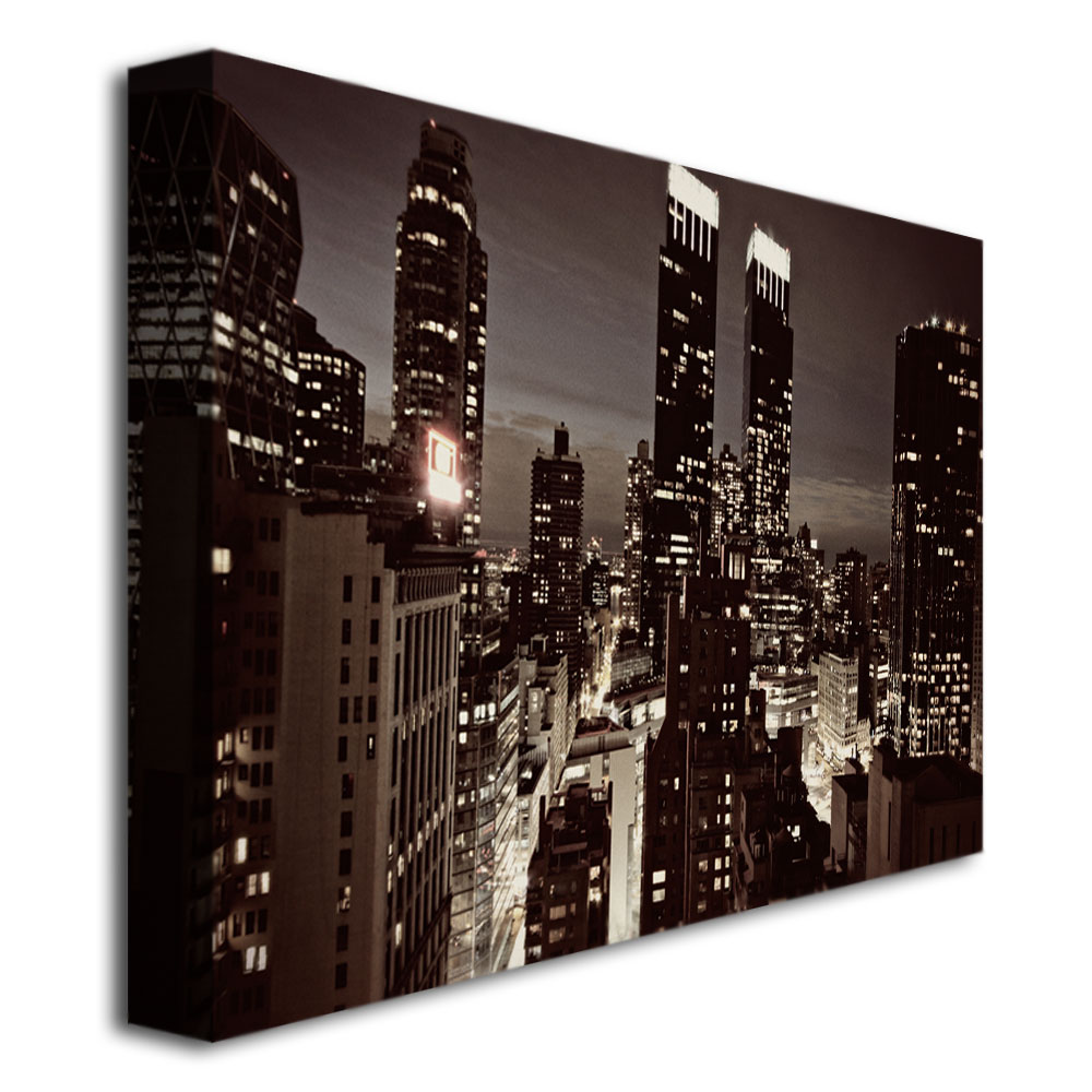 Trademark Global Ariane Moshayedi 'NYC After Dark' Canvas Art