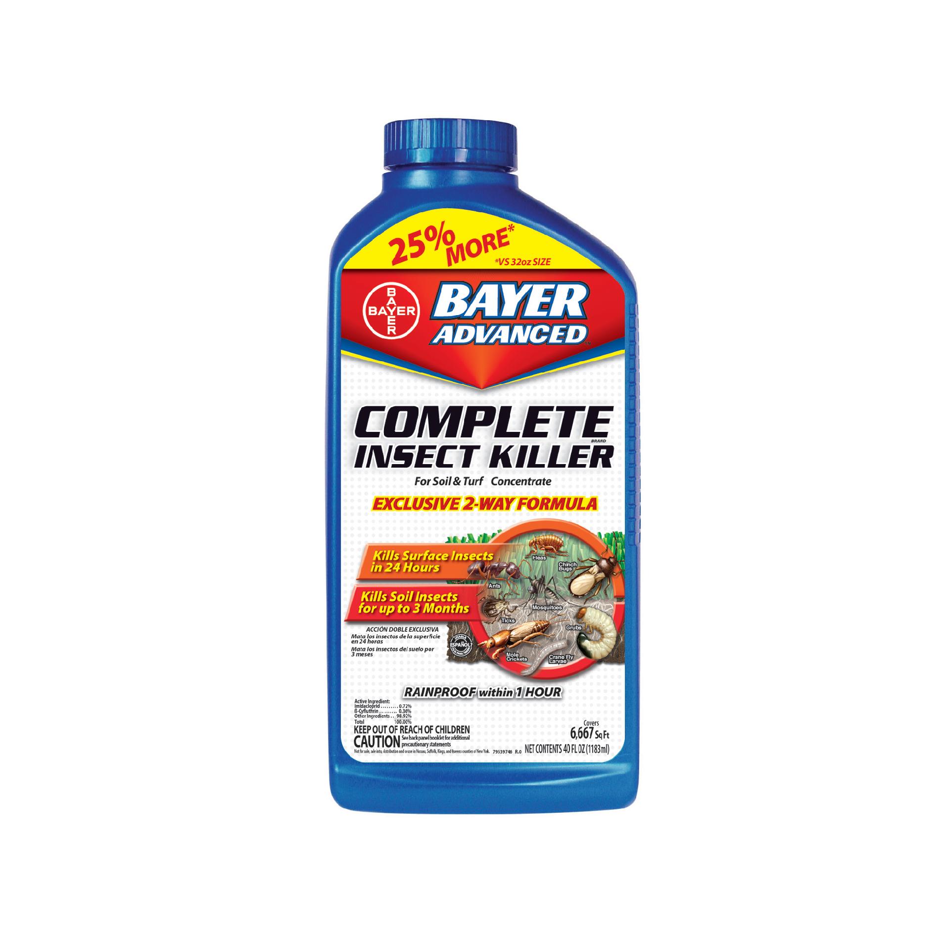 Bayer BAY700270B 40oz Complete Insect Killer For Lawns Conc