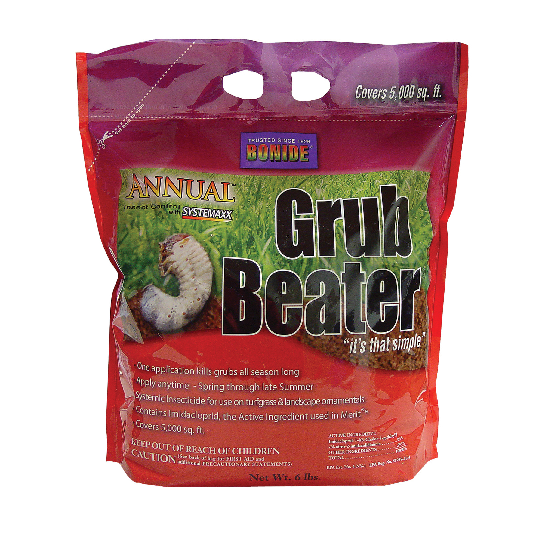 Bonide BND603 5m Annual Grub Beater Insect Control With Systemaxx