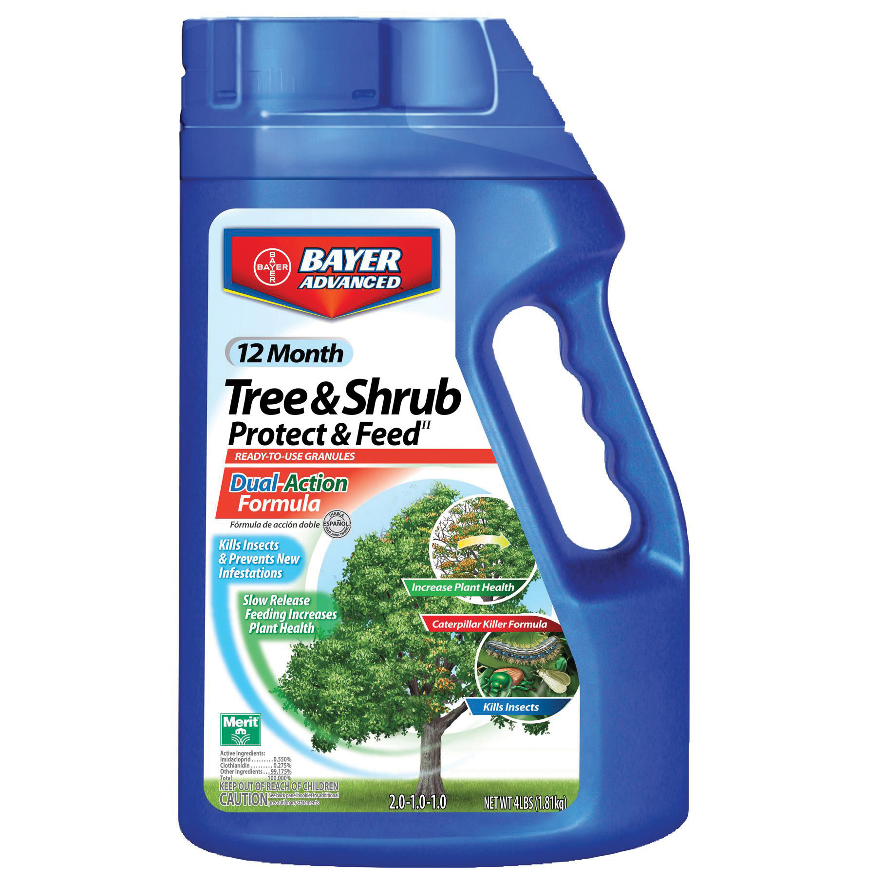 Bayer BAY701700B 4# 12 Month Tree & Shrub Protect & Feed Gran