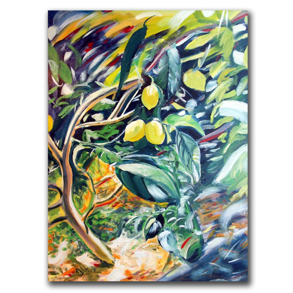 Trademark Global Colleen Proppe 'Lemon Tree' Canvas Art