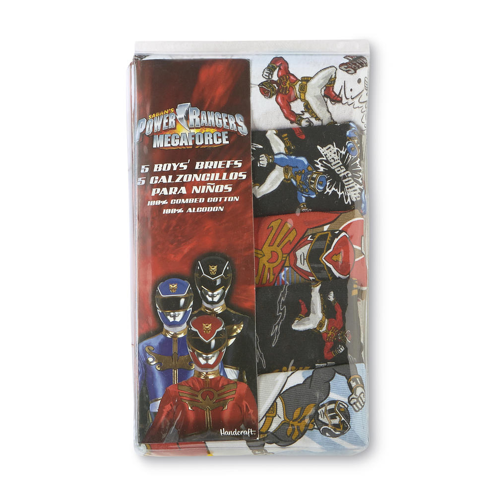Power Rangers Boy's 5-Pack Briefs