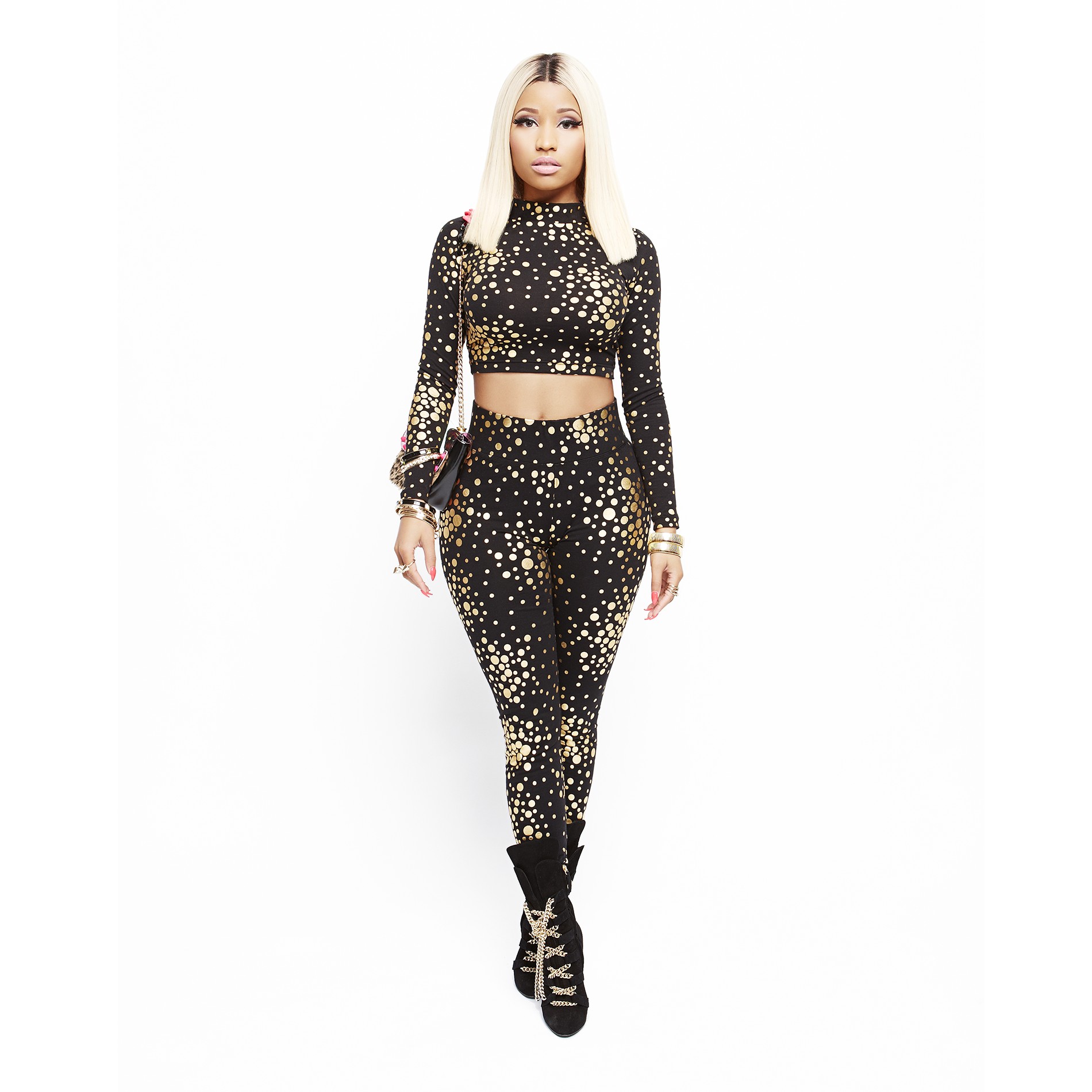 Nicki Minaj Women's Leggings - Foil Dots