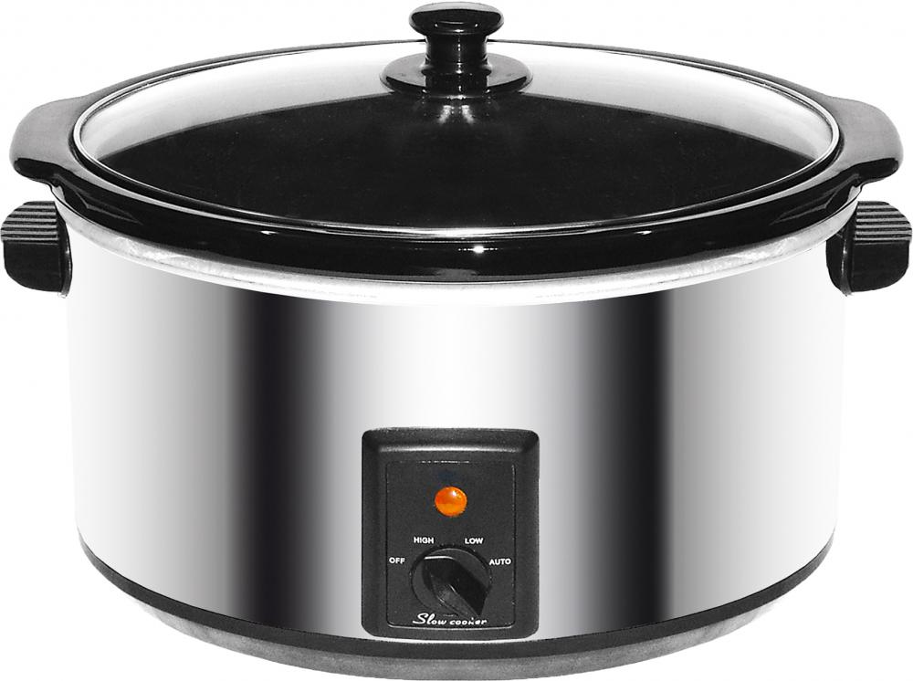 Brentwood SC170S 8.0 Quart Slow Cooker Stainless Steel