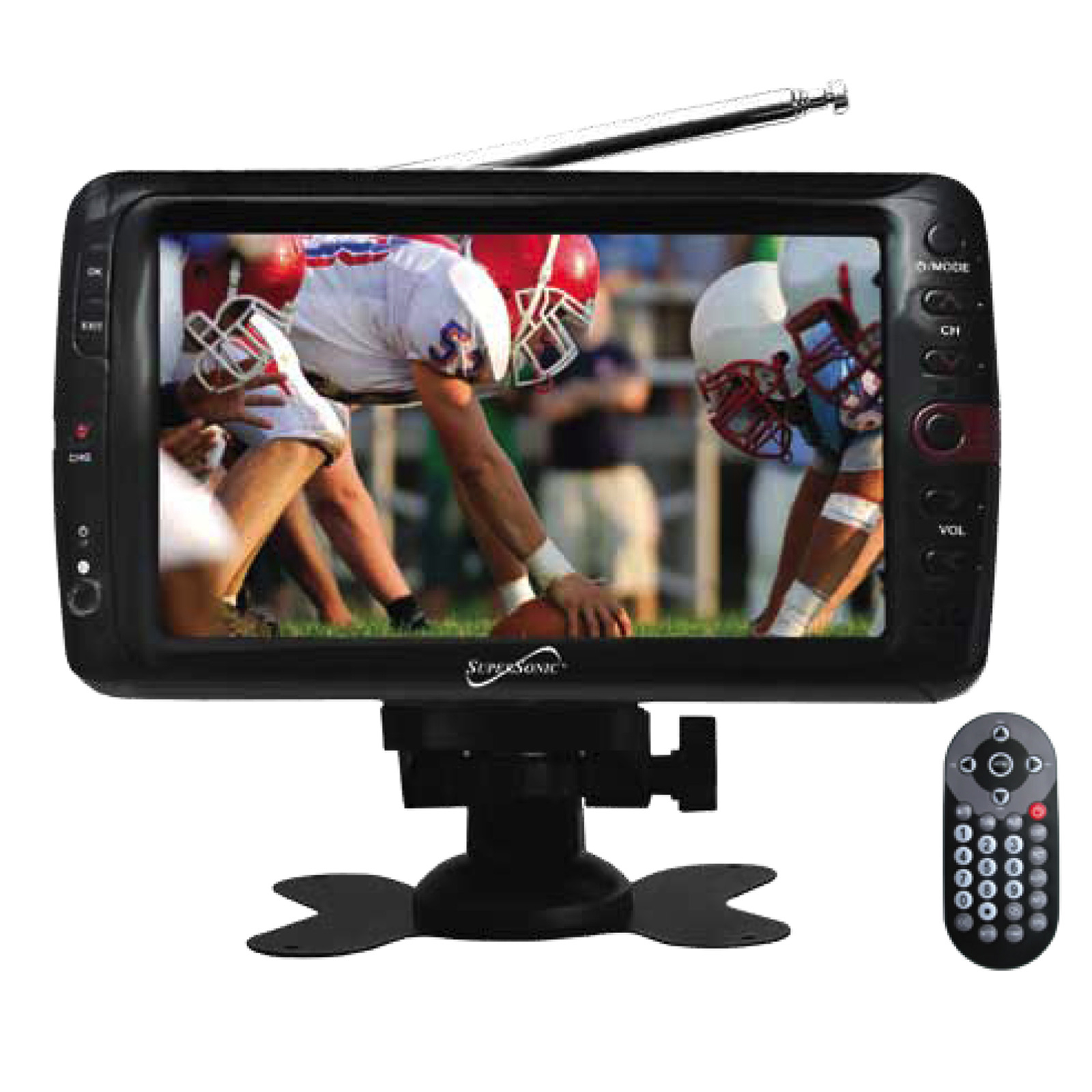 SHARPERVIEW 97080760M 7" 480p 60Hz Portable LCD TV with ATSC Digital Tuner