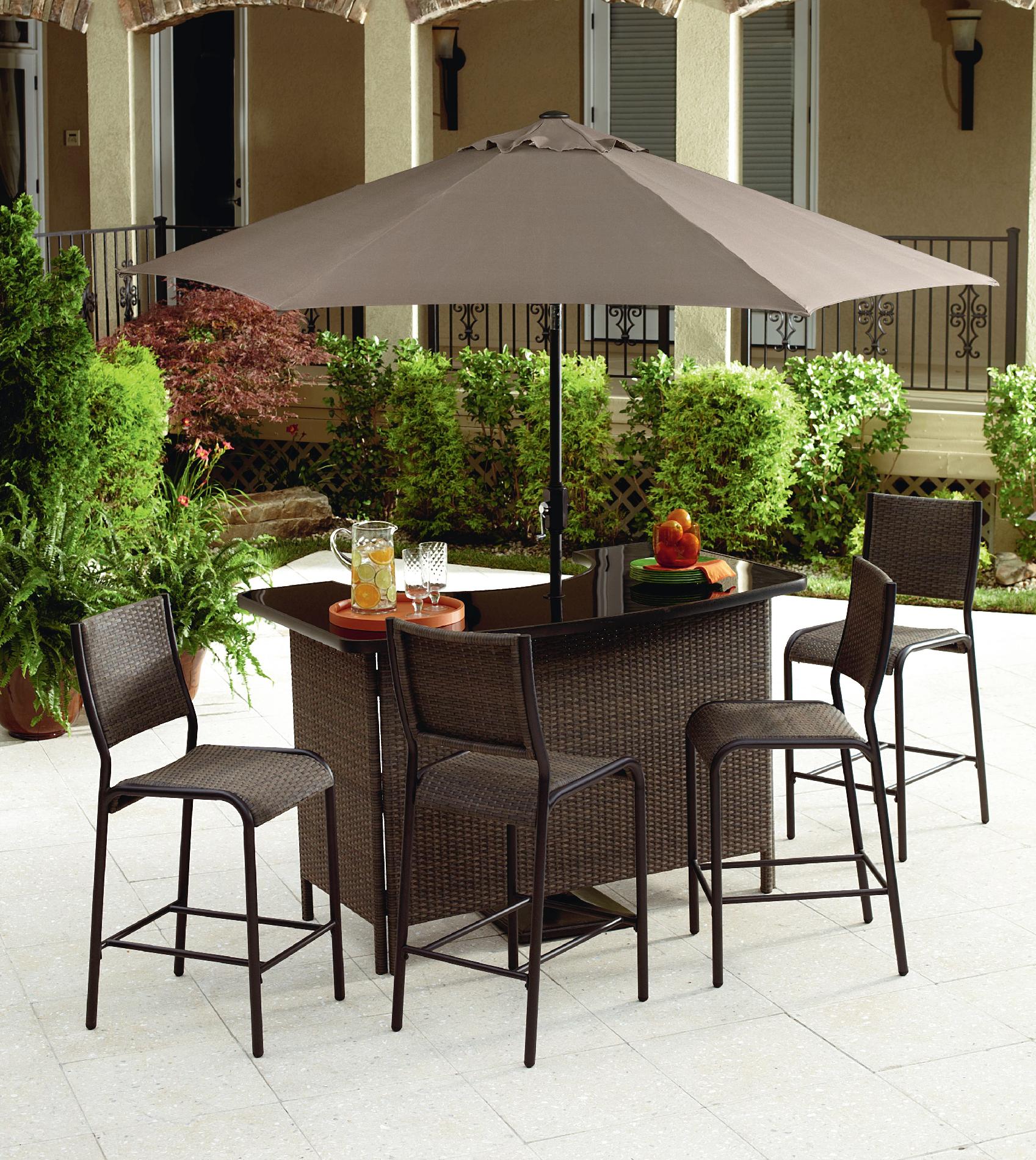 review grand resort wilton 5 piece bar set - best patio furniture 2014