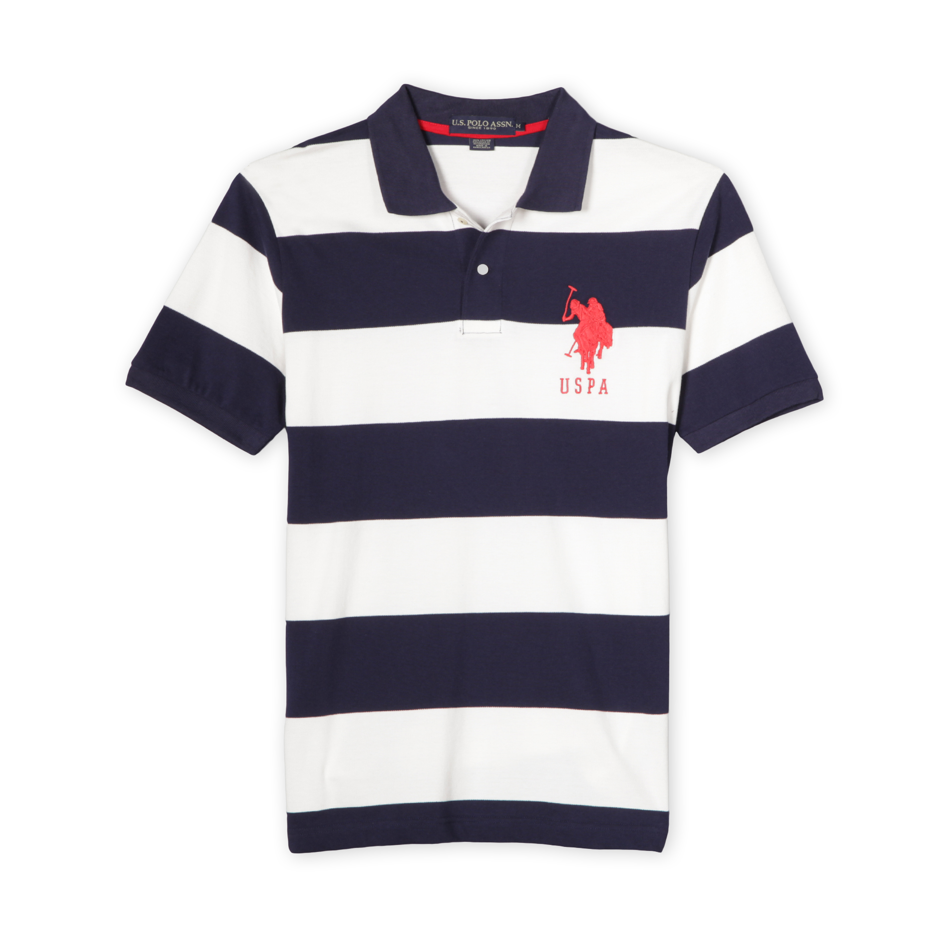 U.S. Polo Assn. Men's Rugby Stripe Polo Shirt