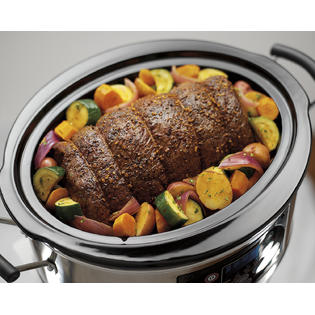 Hamilton Beach 7 Qt. Programmable Stainless Steel Slow Cooker with