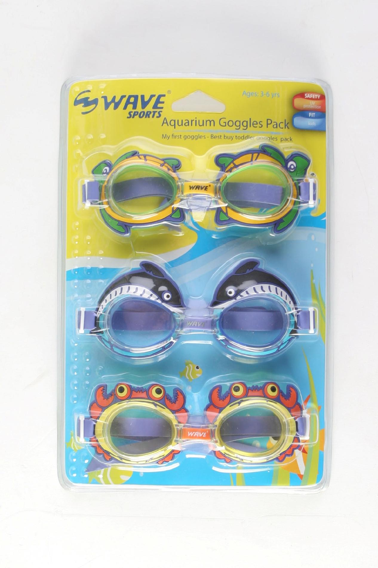 Kids Aquarium Goggles - 3 Pack