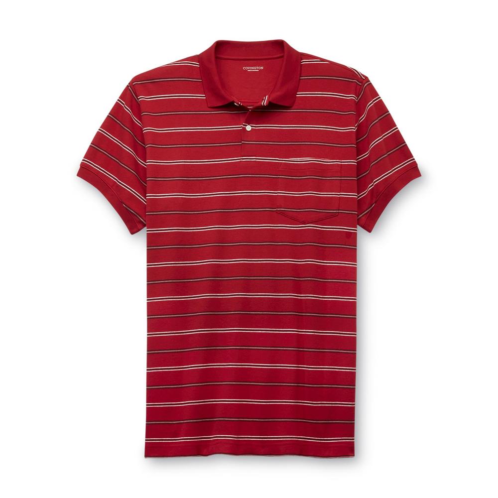 Covington Men's Big & Tall Polo Shirt - Striped