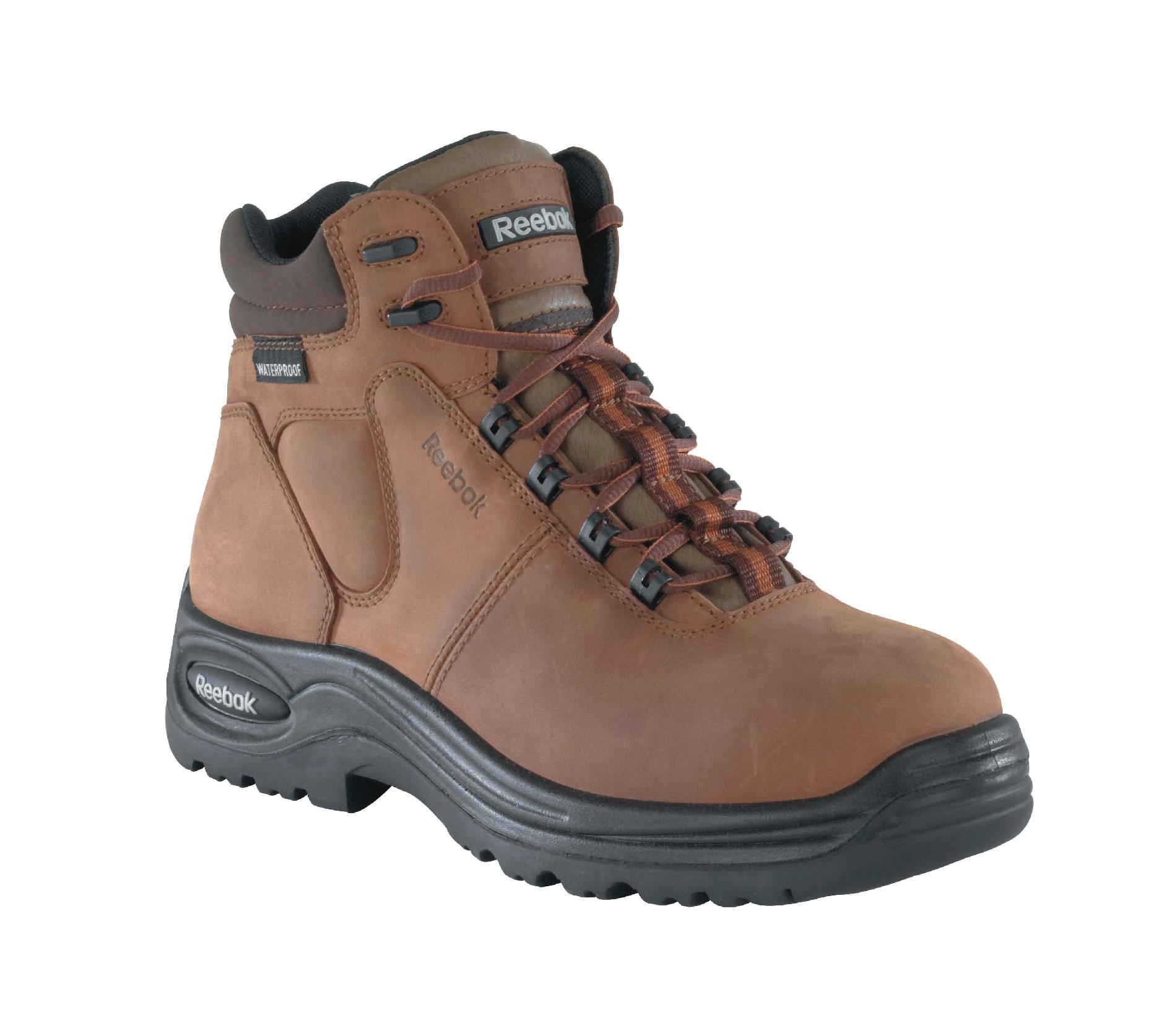 Reebok Men's dark brown Trainex comp toe 6 inch waterproof sport boot