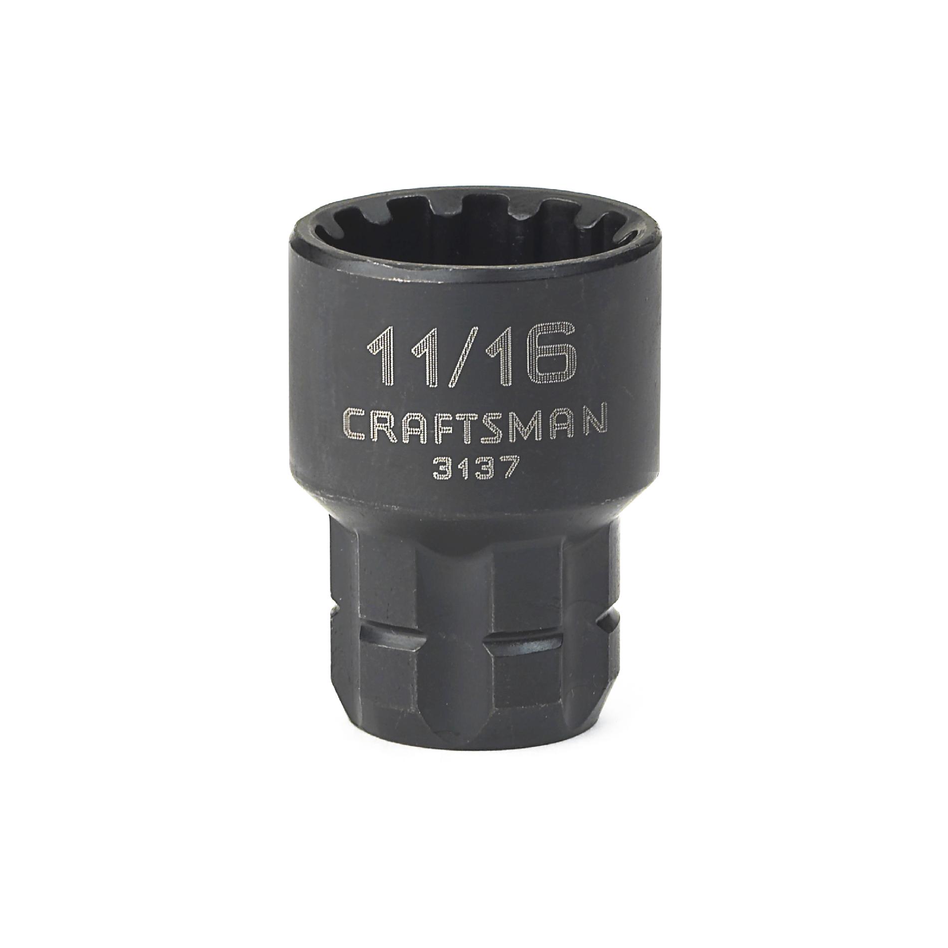 Craftsman 11/16" Universal Max Axess Socket,  3/8-Inch Drive