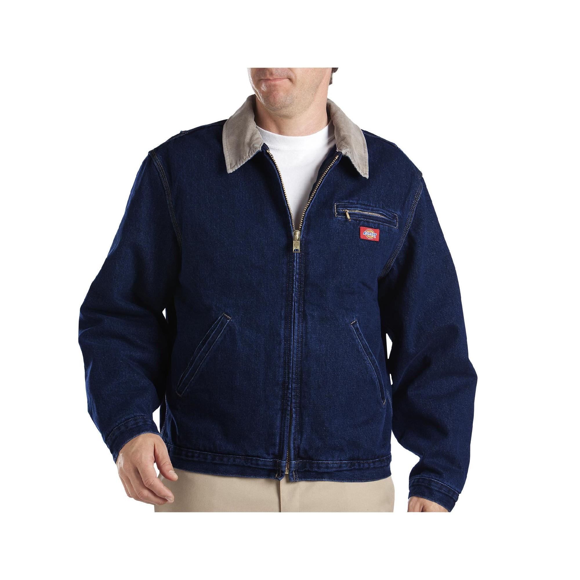 Dickies Men's Enzyme Washed Denim Jacket 780 - Clothing - Men's ...
