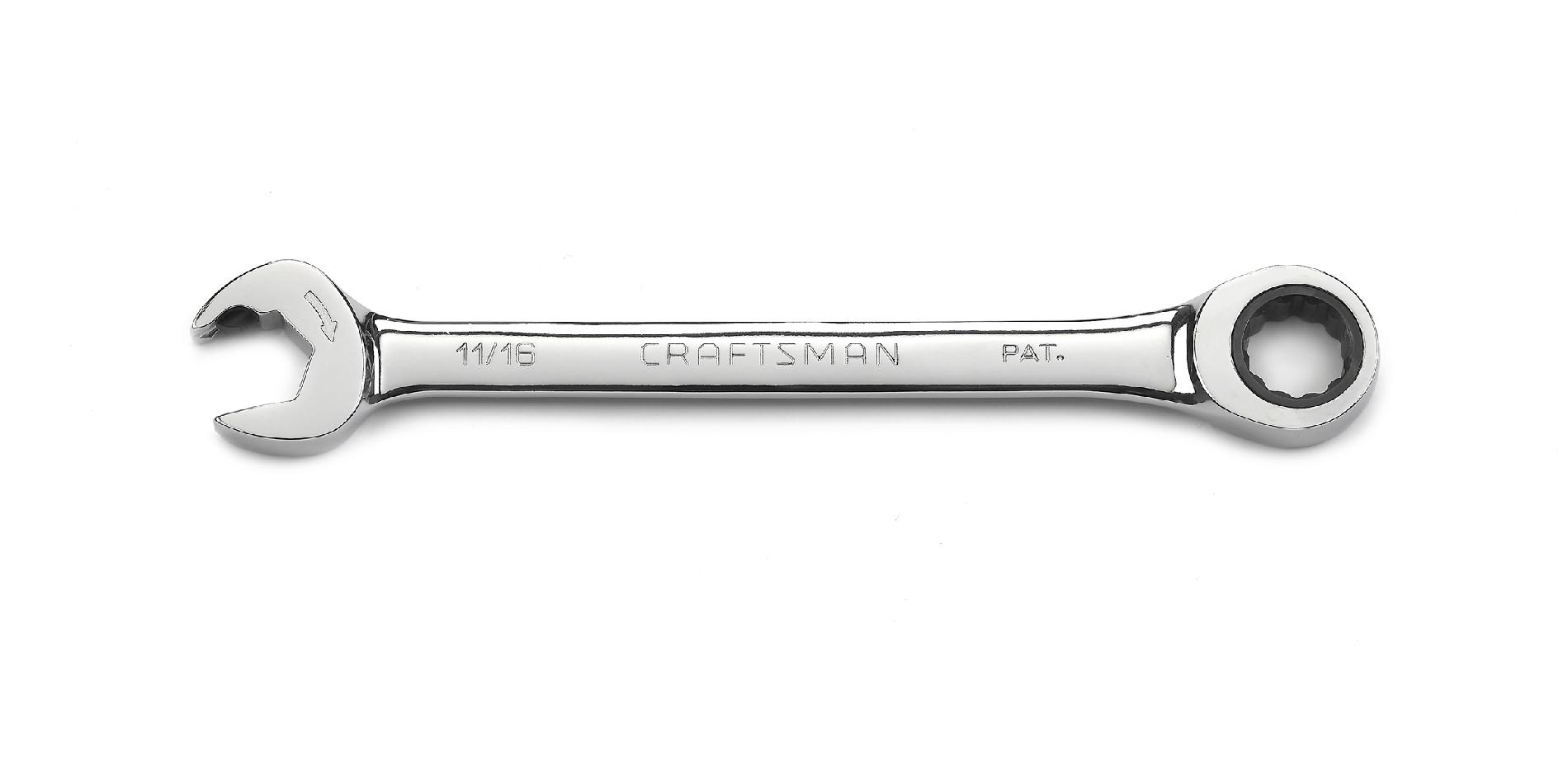 Craftsman 11/16" Dual Ratcheting Combination Wrench