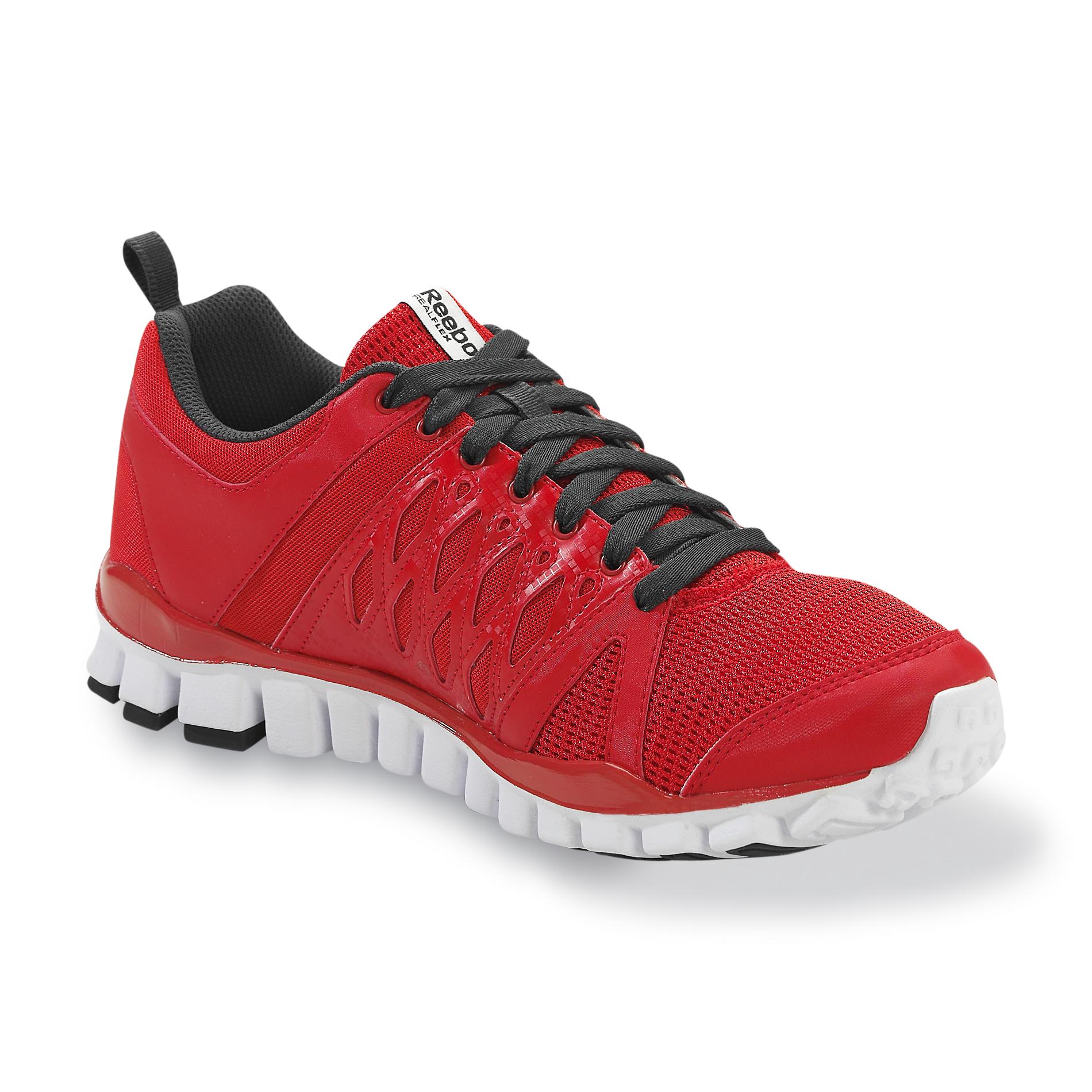 Reebok Men's RealFlex Advance 2.0 Red Athletic Shoe