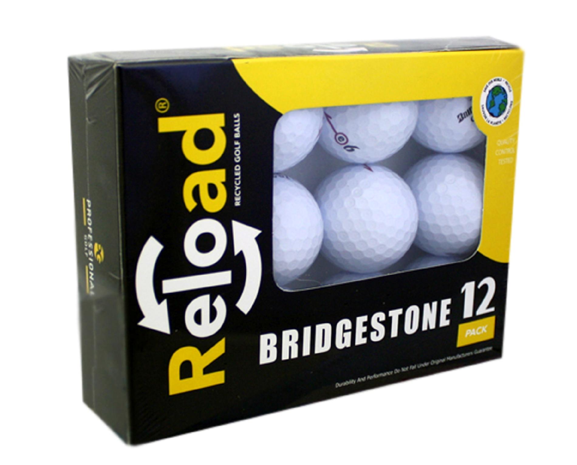 Bridgestone 12 Pack Reload Recycled Premium Golf Balls