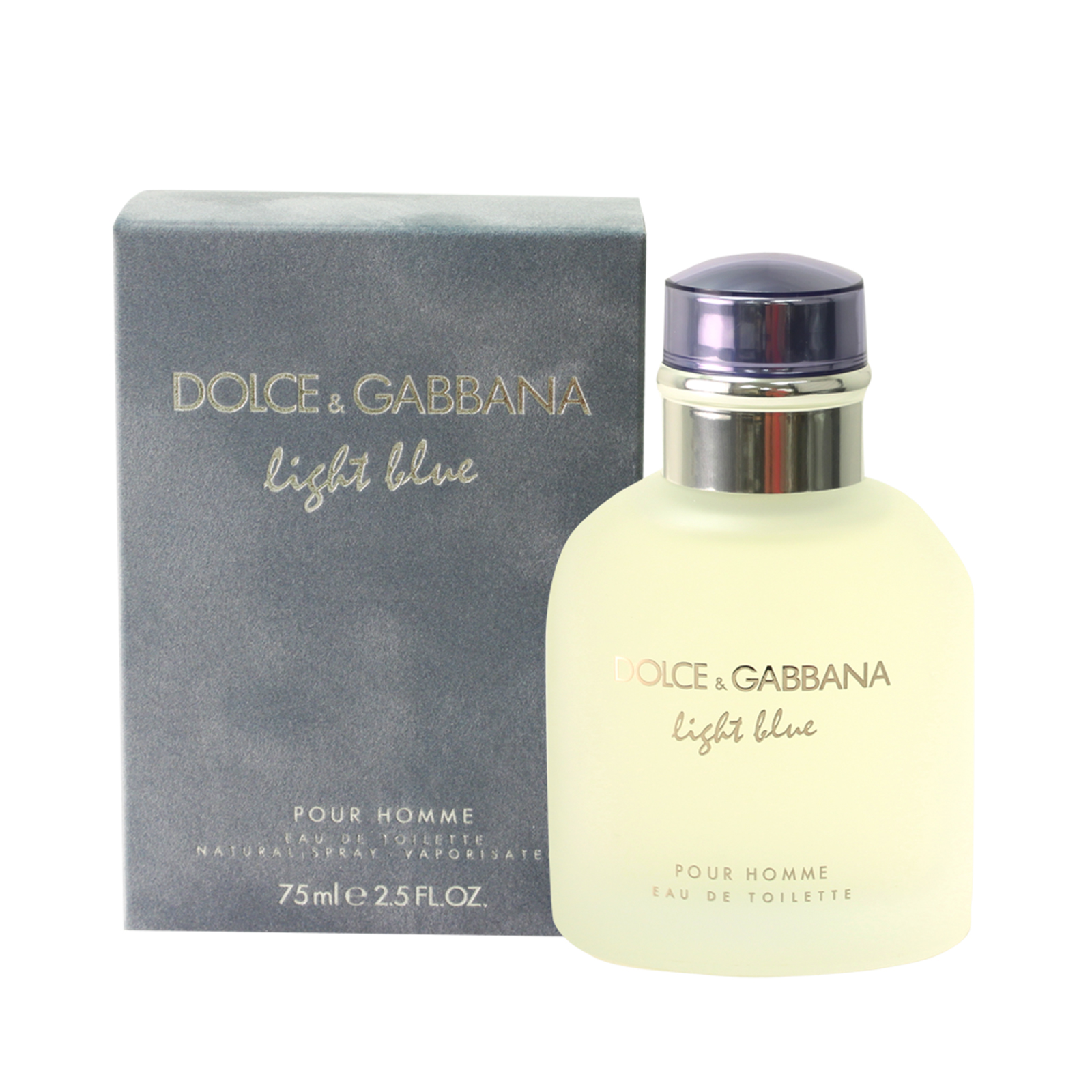 Light Blue For Men 2.5 oz Eau De Toilette Spray By Dolce & Gabbana