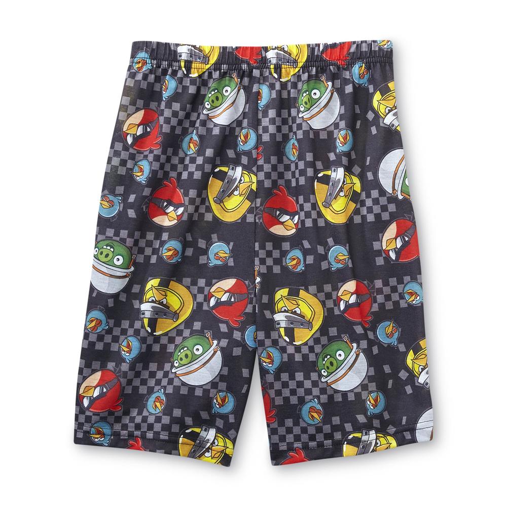 Angry Birds Boy's Pajama Shirt & Shorts - Racers