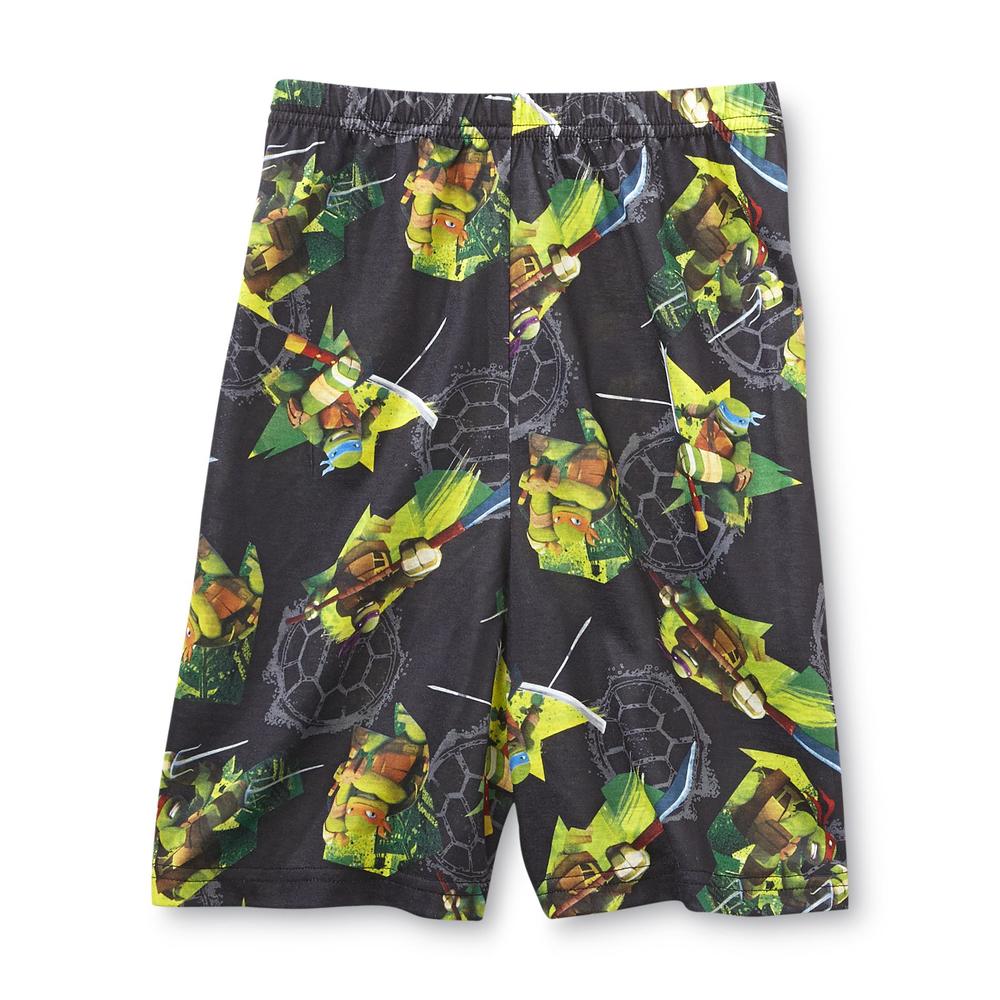 Nickelodeon Teenage Mutant Ninja Turtles Boy's Pajama Shirt & Shorts - Shell