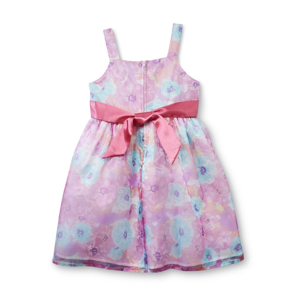 Holiday Editions Girl's Sleeveless Dress - Floral