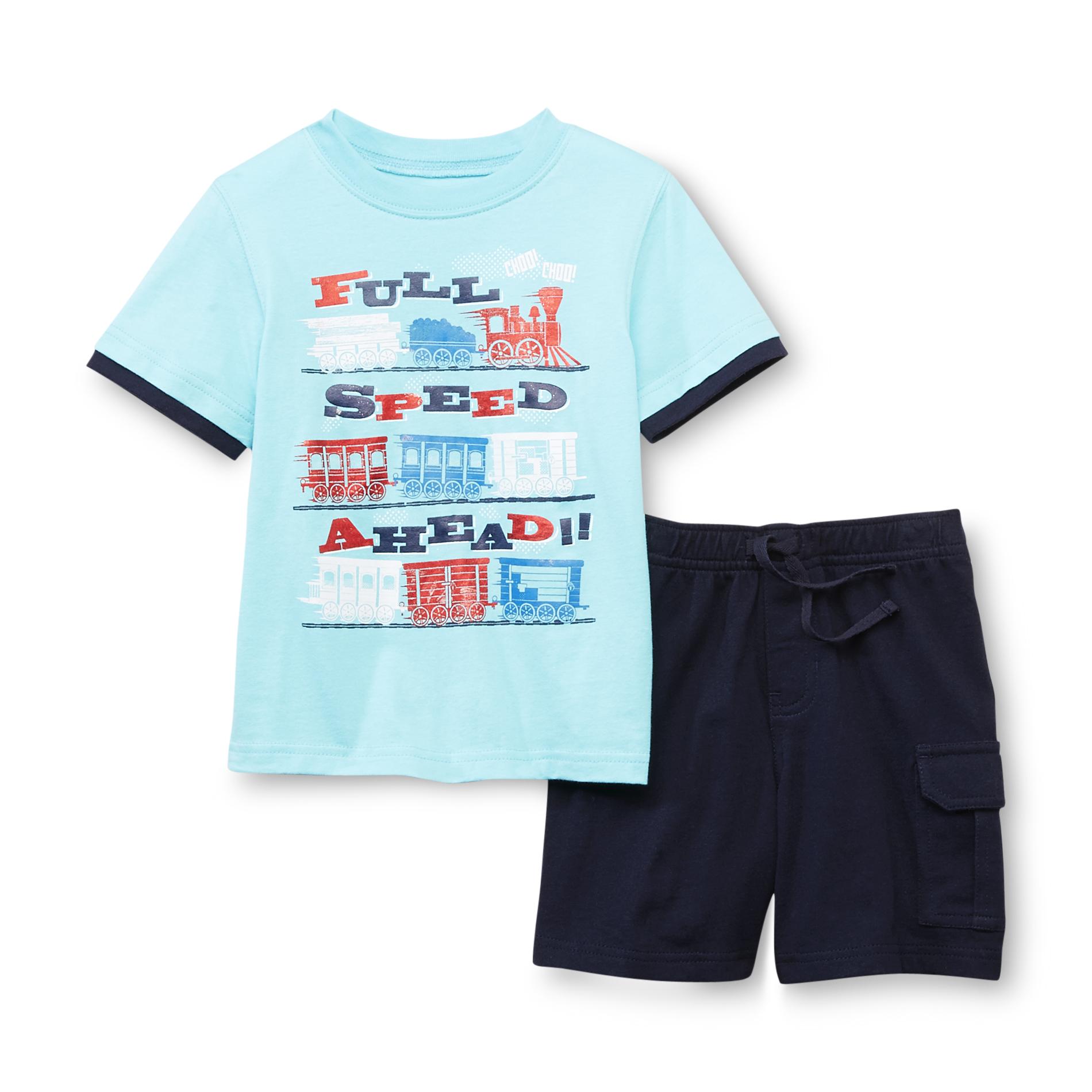 Toughskins Infant & Toddler Boy's T-Shirt & Shorts