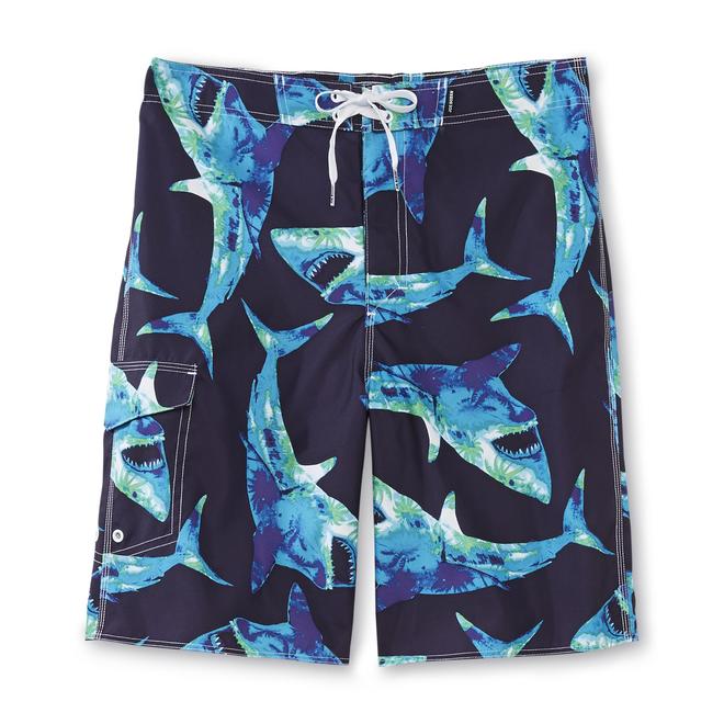 Joe Boxer Men's Swim Trunks Shark
