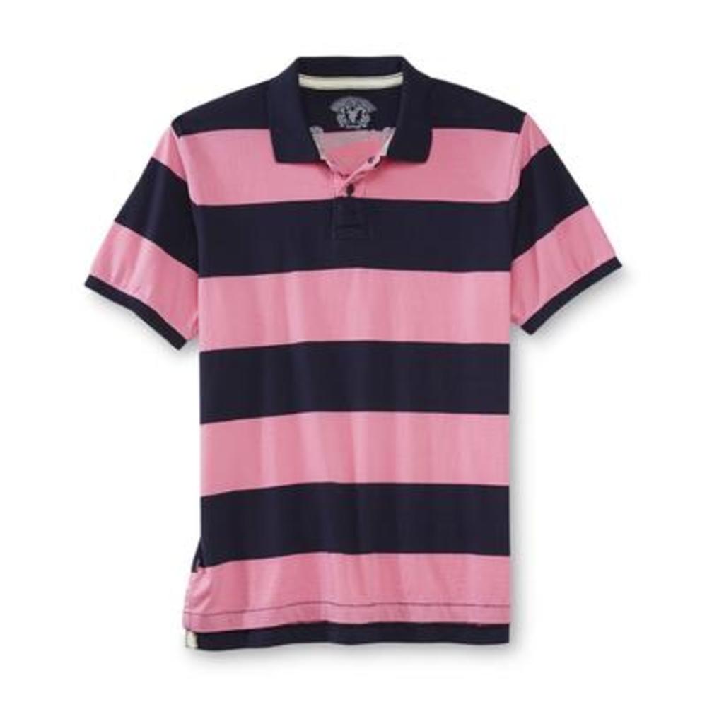 Roebuck & Co. Young Men's Polo Shirt - Striped