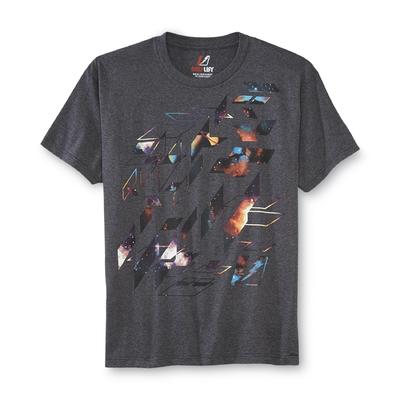 Amplify Young Men's Graphic T-Shirt - Abstract Space