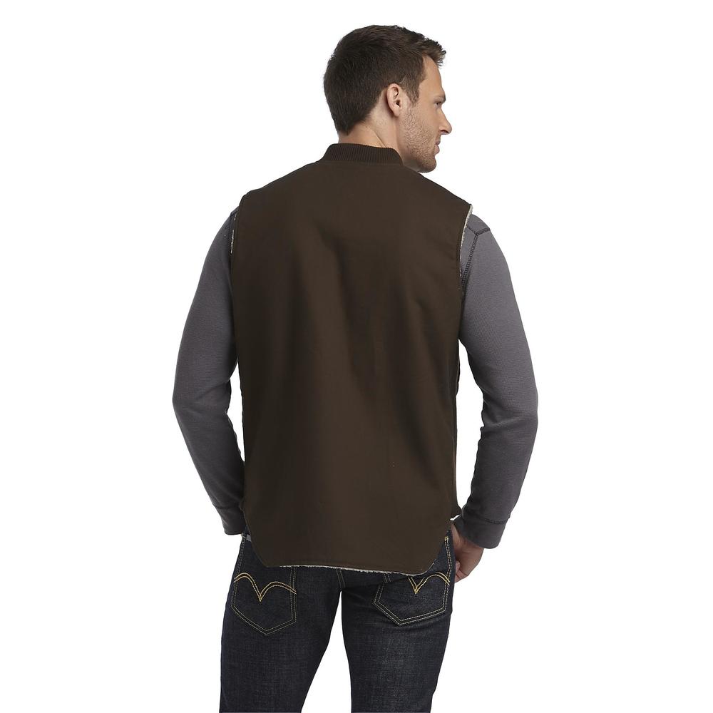 Craftsman Men's Sherpa-Lined Work Vest