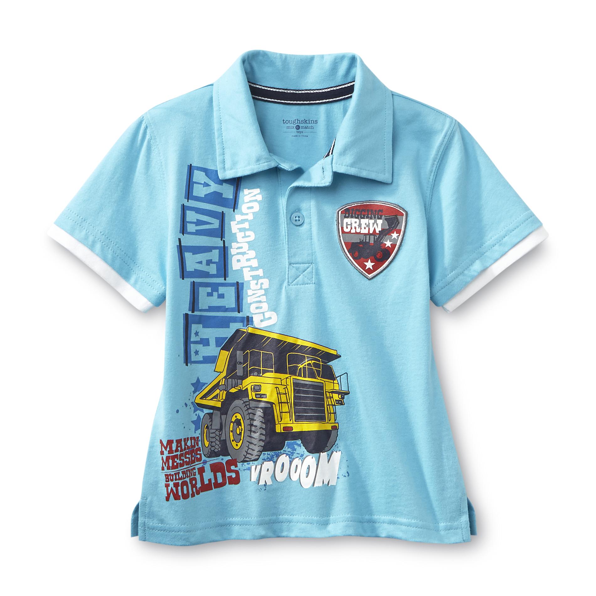 Toughskins Infant & Toddler Boy's Graphic Polo Shirt - Trucks