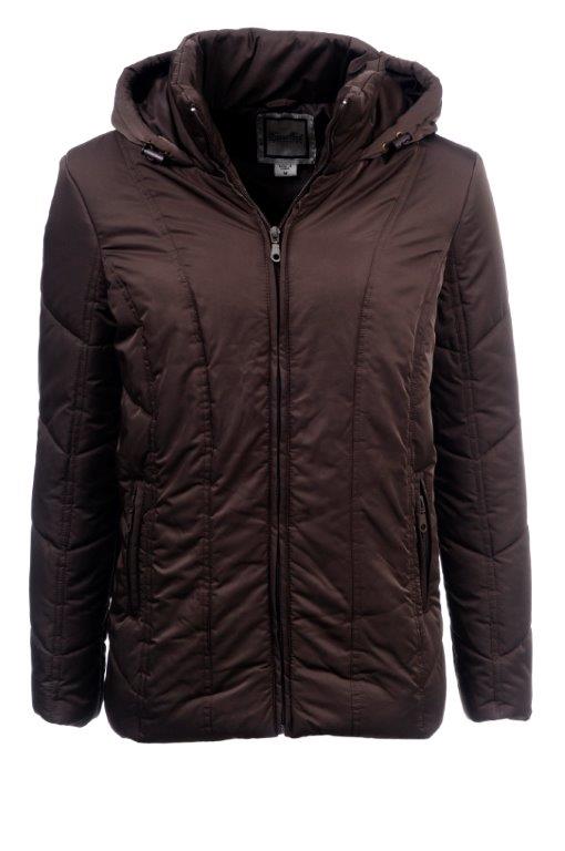 R&O Ladies Quilted Scuba Length Puffy Jacket - Online Exclusive