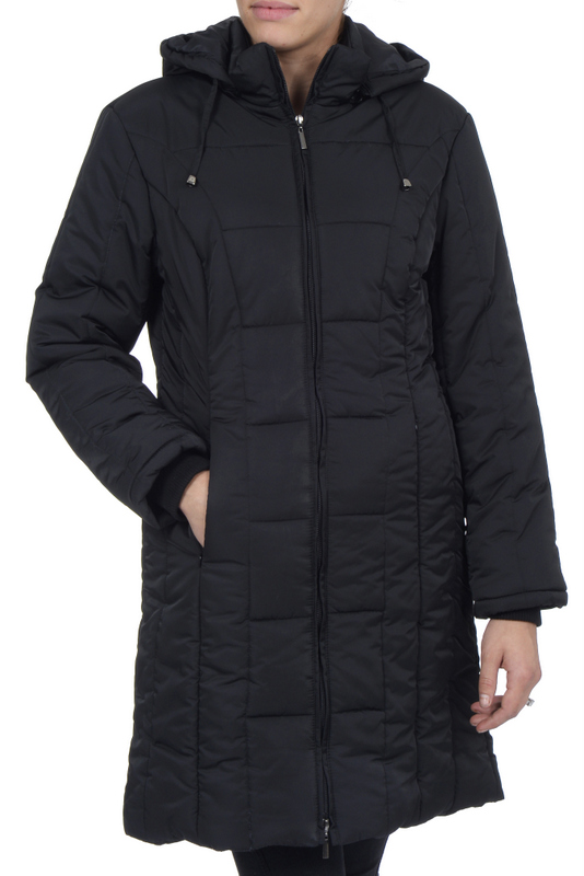 R&O Women's  Mid Calf Quilted Coat - Online Only Exclusive