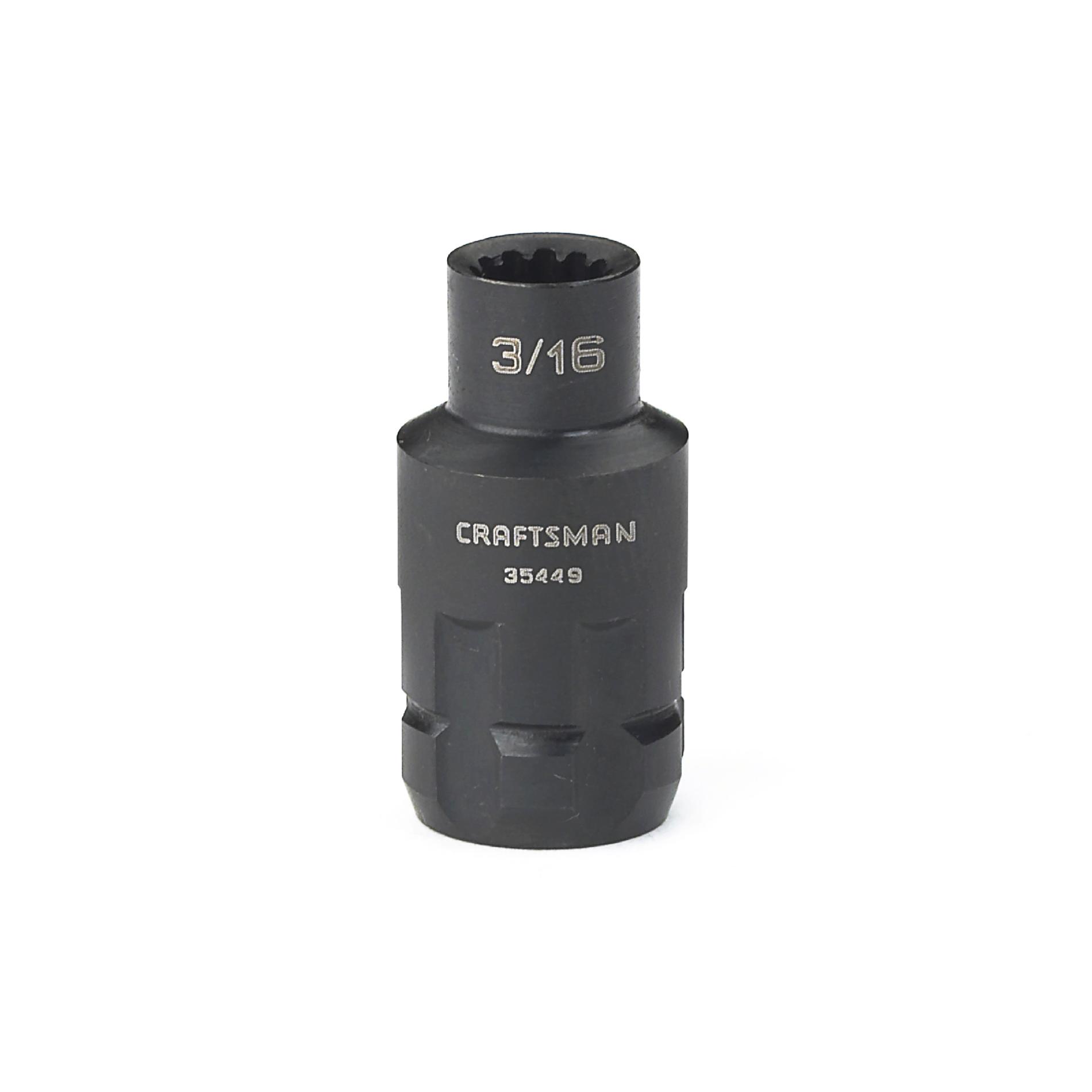 Craftsman 3/16-IN 1/4IN DR UNIVERSAL MAX AXESS SOCKET