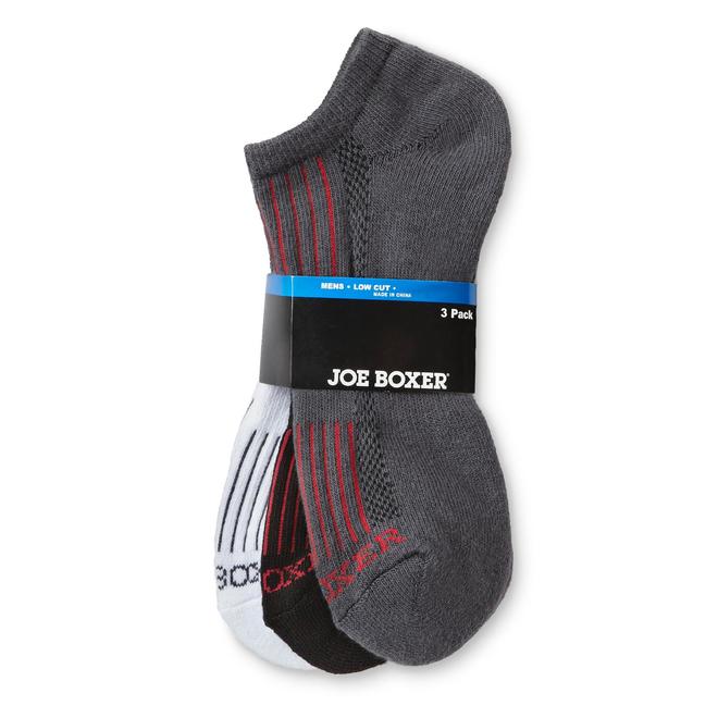 Joe Boxer Men’s Active Lowcut Socks 3 pk