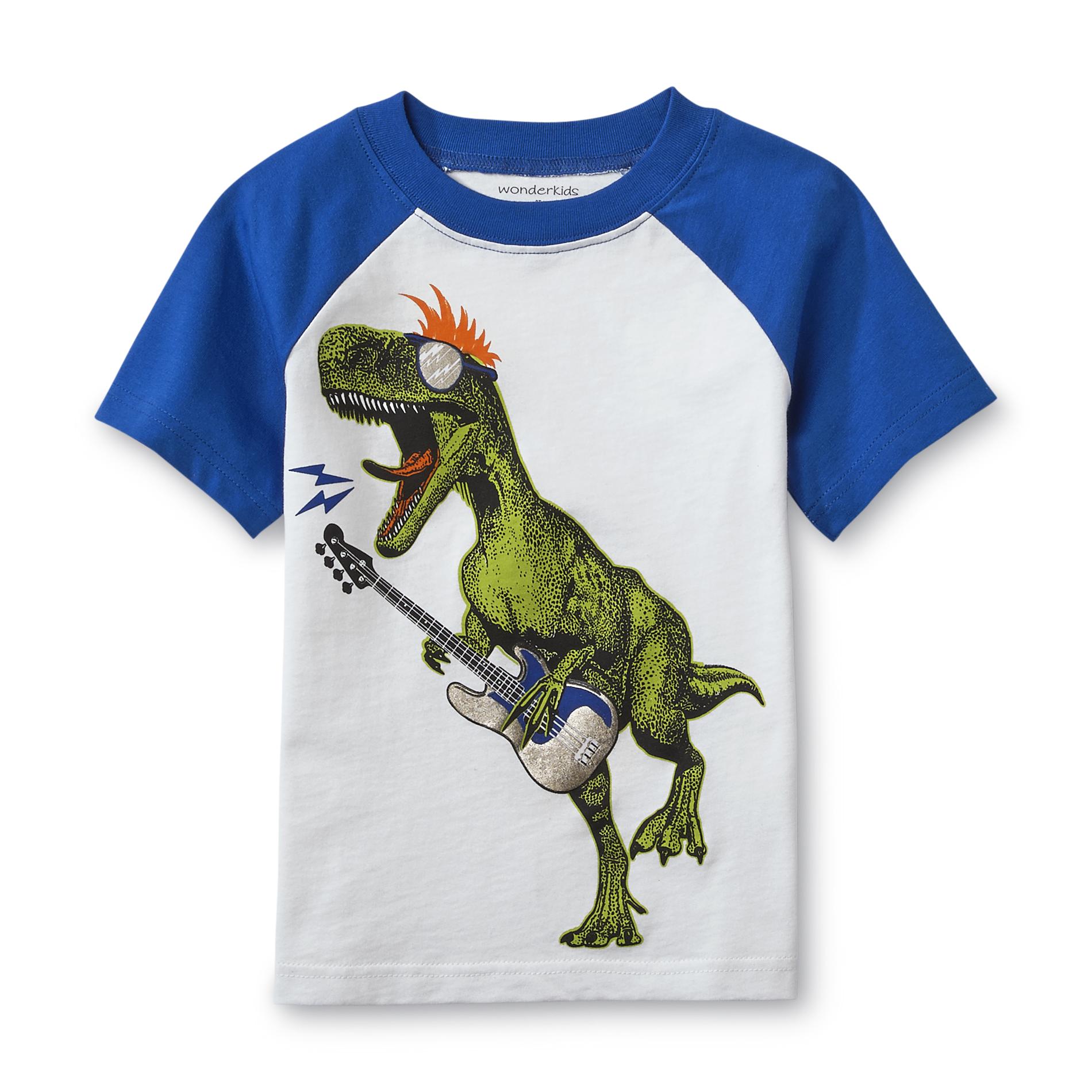 WonderKids Infant & Toddler Boy's Raglan Graphic T-Shirt - Dinosaur