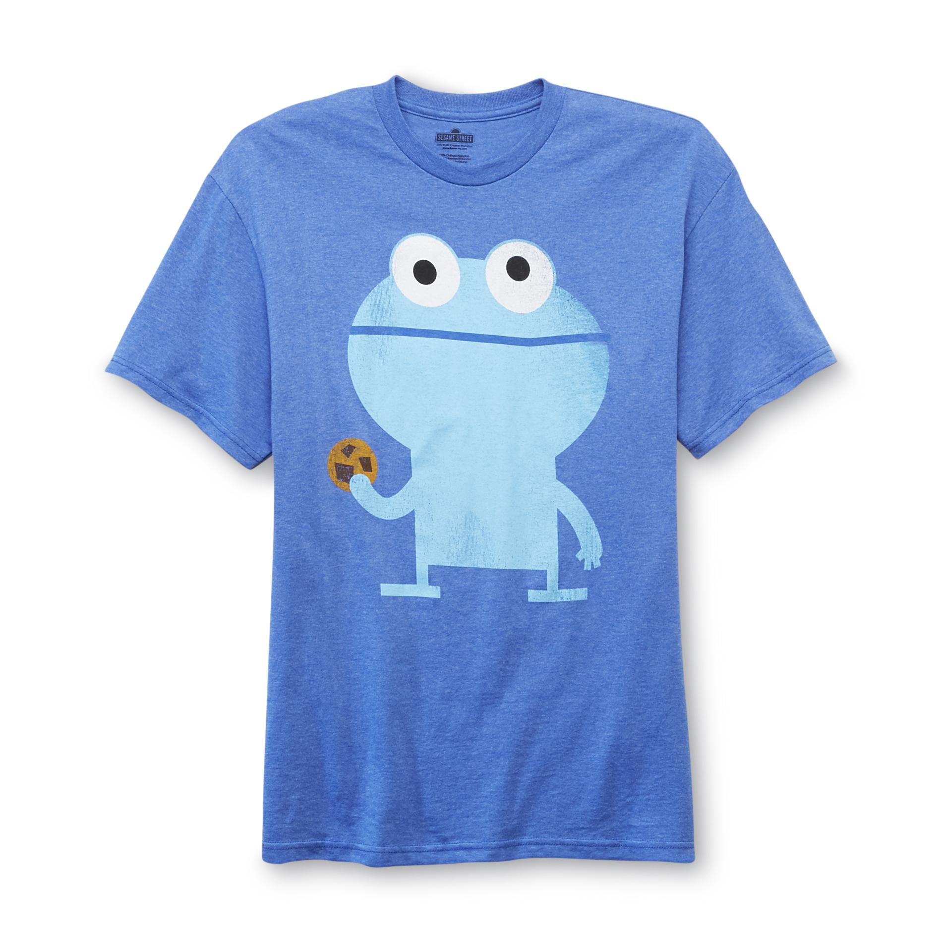 Sesame Street Young Men's Graphic T-Shirt - Cookie Monster
