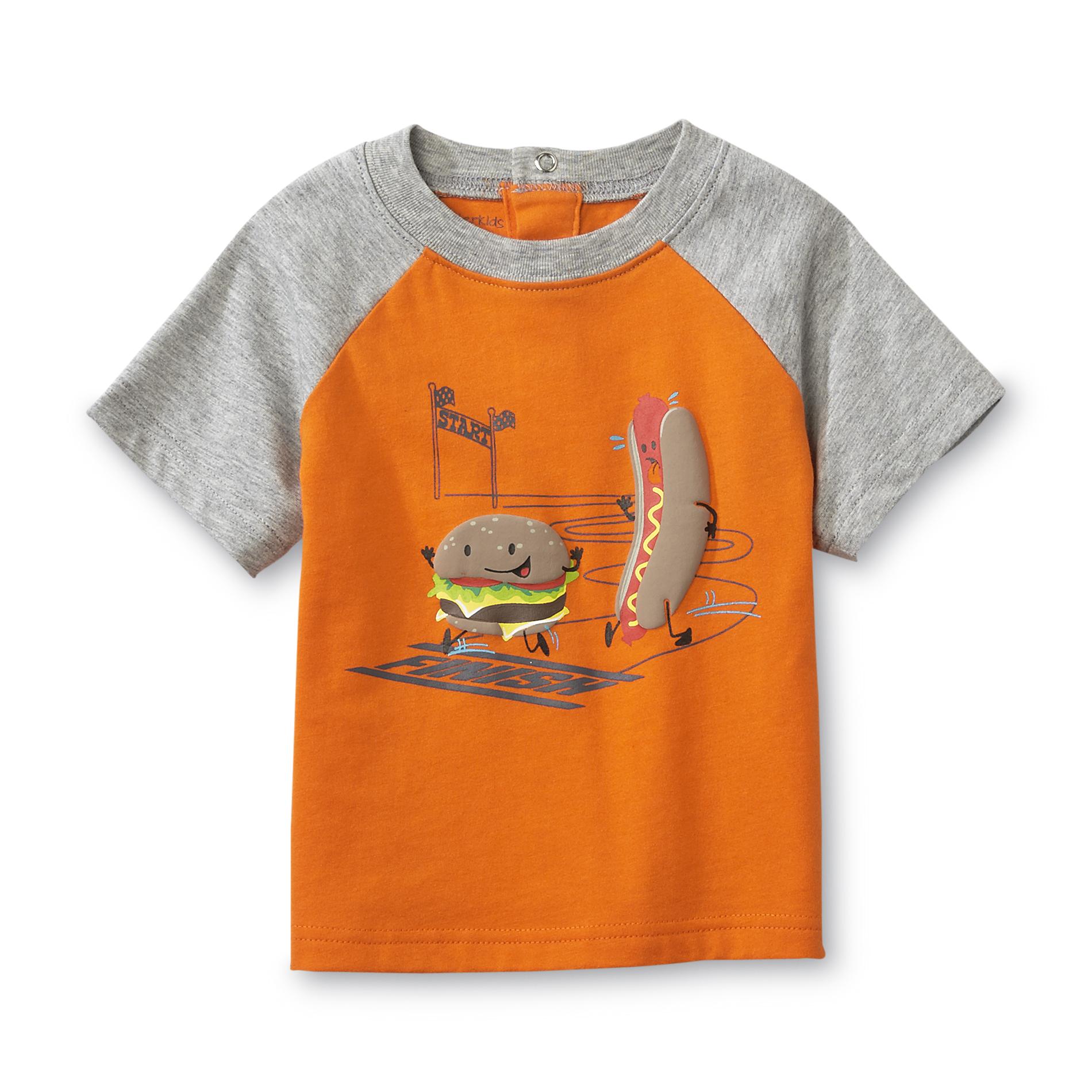 WonderKids Infant & Toddler Boy's Raglan Graphic T-Shirt - Fast Food