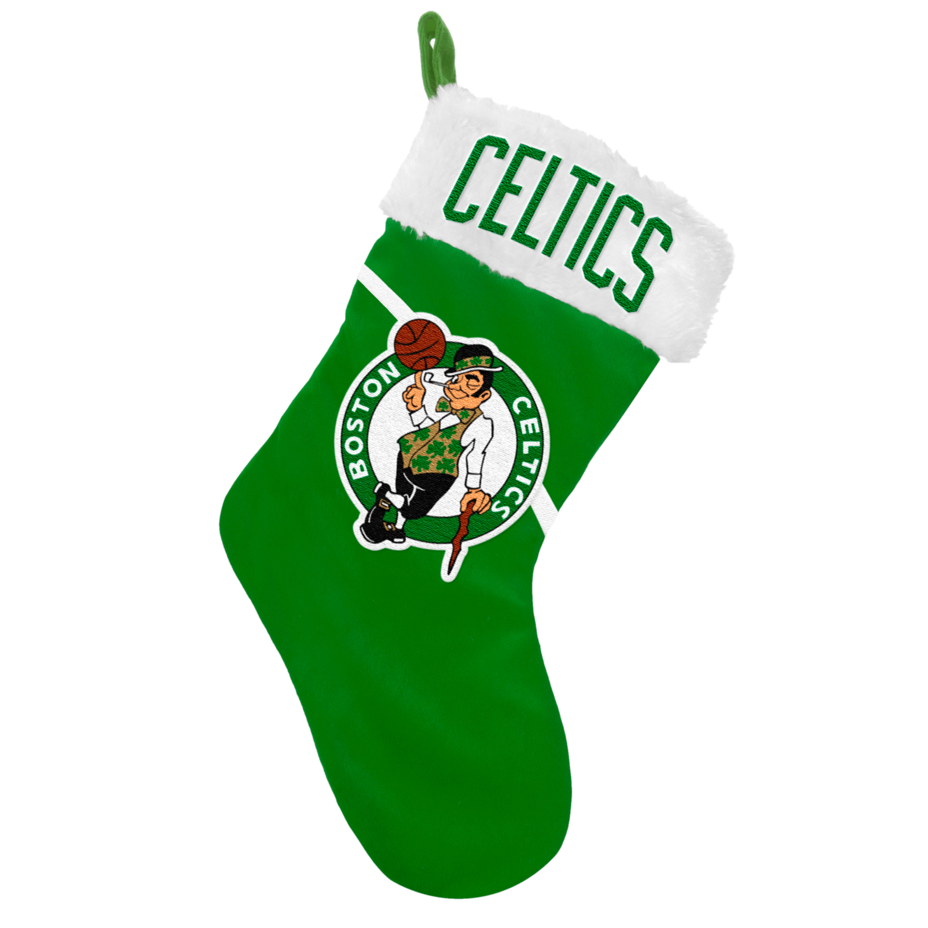 Forever Collectibles NBA Boston Celtics Swoop Logo Stocking