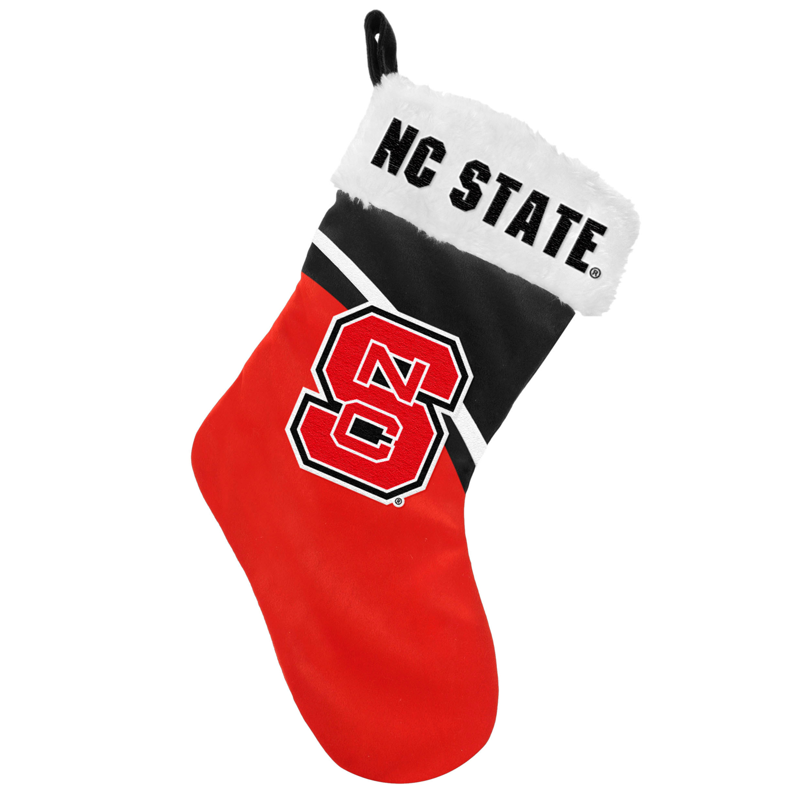 Forever Collectibles NCAA North Carolina State Wolfpack Swoop Logo Stocking