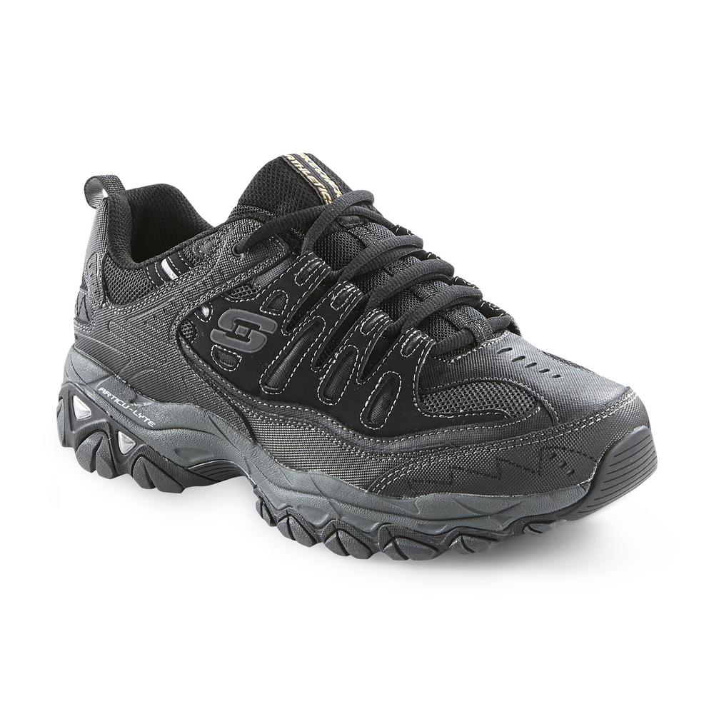 Skechers Men's Energy: After-Burn Sneaker - Black/Charcoal